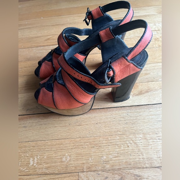 See by Chloe Stylish Women's Sandals in Red and Black - Picture 3 of 3